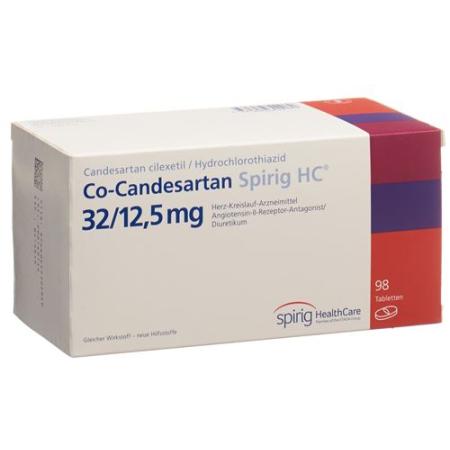 Co-Candesartan Spirig HC Tabl 32/12.5mg 98 pcs - PrimeCare Global