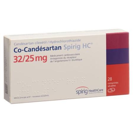 Co-Candesartan Spirig HC Tabl 32/25mg 28 pcs - PrimeCare Global