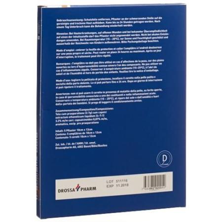 traumalix dolo patch 10cmx12cm 5 pieces - PrimeCare Global