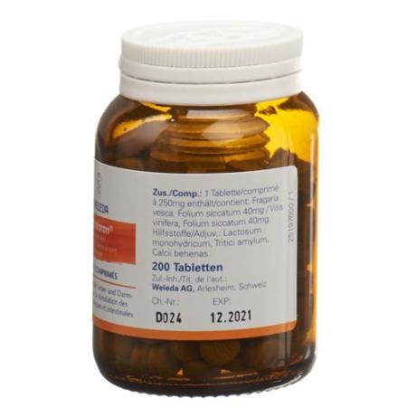 Hepatodoron tablets Glass 200 pcs - PrimeCare Global