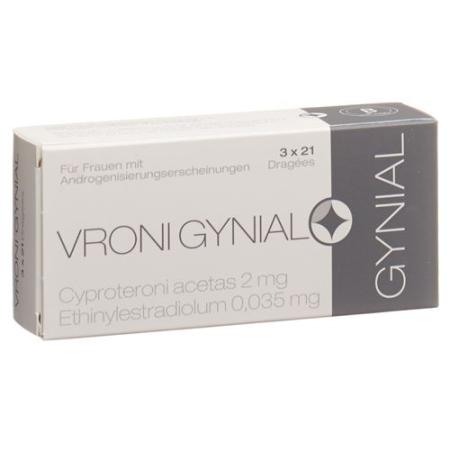 Vroni Gynial Drag 3 x 21 pieces - PrimeCare Global