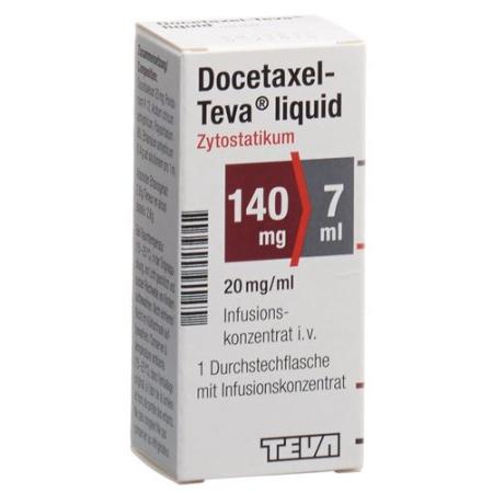Docetaxel-Teva liquid Inf Konz 140 mg/7ml Durchstf - PrimeCare Global