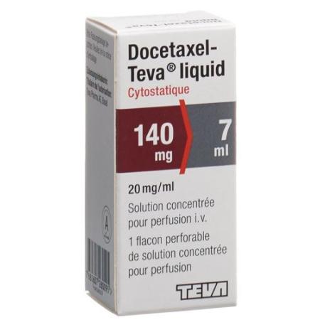 Docetaxel-Teva liquid Inf Konz 140 mg/7ml Durchstf - PrimeCare Global