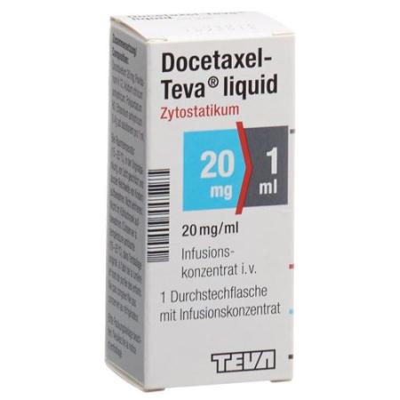 Docetaxel-Teva liquid Inf Konz 20 mg/1ml Durchstf - PrimeCare Global