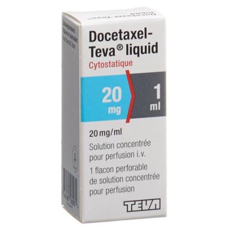 Docetaxel-Teva liquid Inf Konz 20 mg/1ml Durchstf - PrimeCare Global