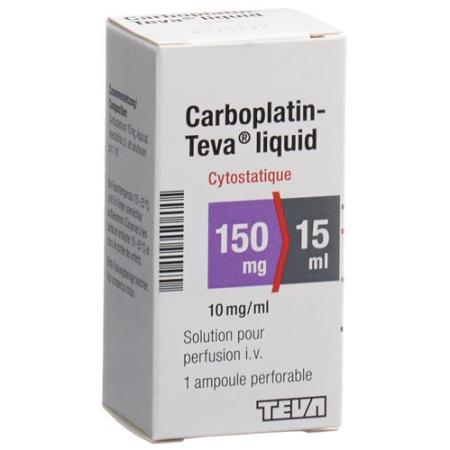 Carboplatin-Teva liquid Inf L&ouml;s 150 mg/15ml Durchstf - PrimeCare Global