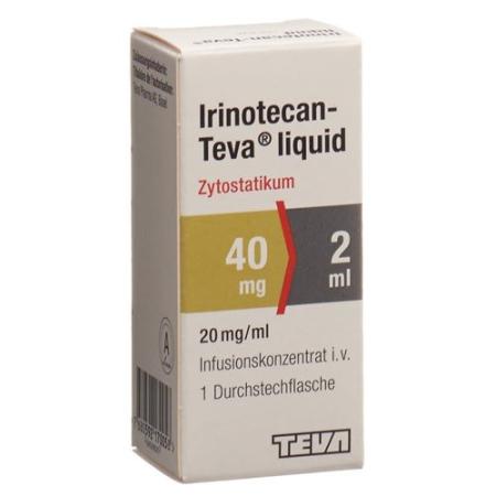 Irinotecan-Teva liquid Inf Konz 40 mg/2ml Durchstf - PrimeCare Global