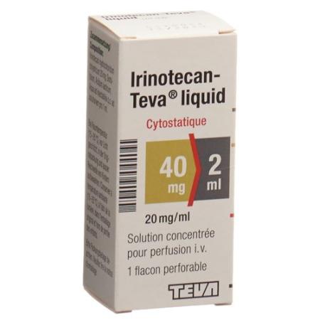 Irinotecan-Teva liquid Inf Konz 40 mg/2ml Durchstf - PrimeCare Global