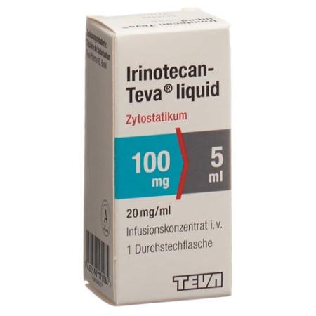 Irinotecan-Teva liquid Inf Konz 100 mg/5ml Durchstf - PrimeCare Global
