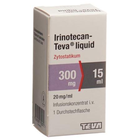 Irinotecan-Teva liquid Inf Konz 300 mg/15ml Durchstf - PrimeCare Global