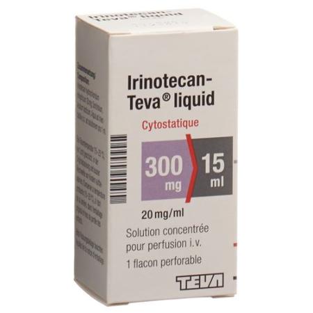 Irinotecan-Teva liquid Inf Konz 300 mg/15ml Durchstf - PrimeCare Global