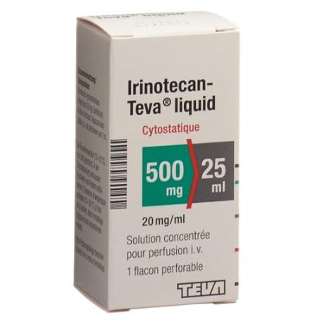 Irinotecan-Teva liquid Inf Konz 500 mg/25ml Durchstf - PrimeCare Global
