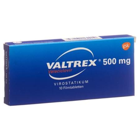 Valtrex Filmtablet 500 mg 10 pcs - PrimeCare Global