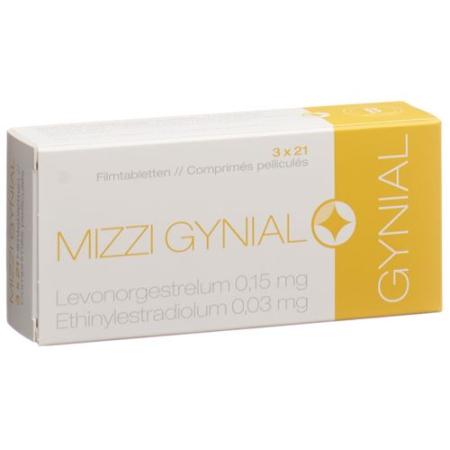 Mizzi Gynial film tablets 3 x 21 pcs - PrimeCare Global