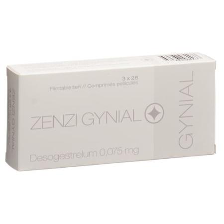 Zenzi Gynial Filmtablet 0.075 mg 3 x 28 pcs - PrimeCare Global