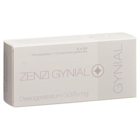 Zenzi Gynial Filmtablet 0.075 mg 6 x 28 pcs - PrimeCare Global