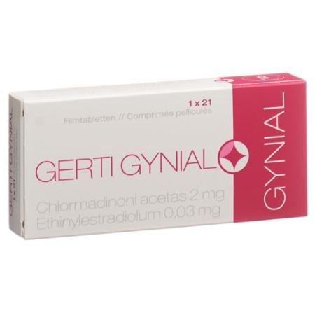 Gerti Gynial film tabl 21 pcs - PrimeCare Global