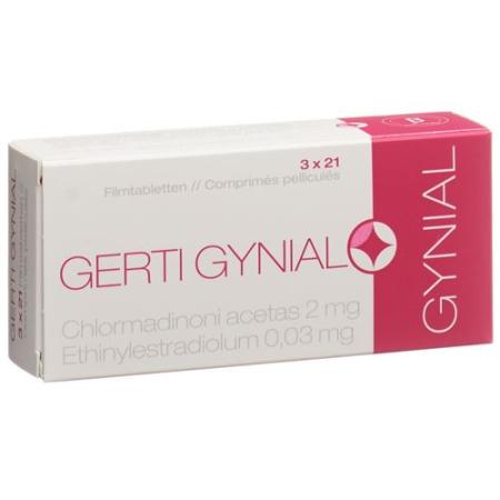 Gerti Gynial film tabl 3 x 21 pcs - PrimeCare Global