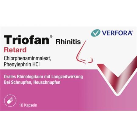 Triofan retard caps 10 pcs - PrimeCare Global