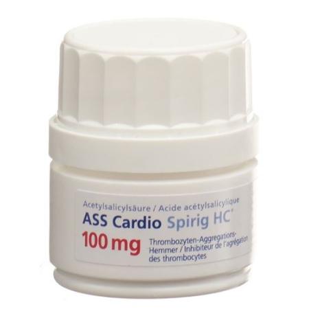 ASS Cardio Spirig HC film tabl 100 mg bottle 100 pieces - PrimeCare Global
