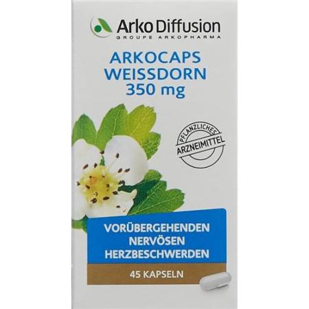 Arkocaps hawthorn caps 350 mg Ds 45 pcs - PrimeCare Global