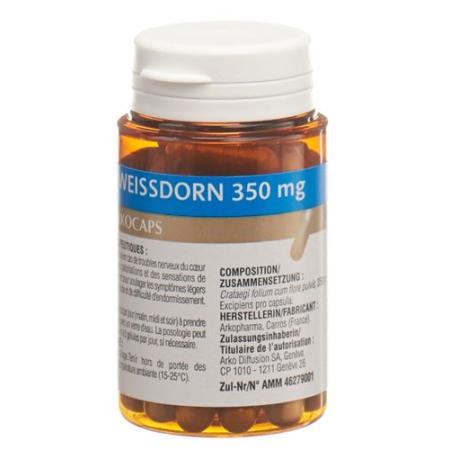 Arkocaps hawthorn caps 350 mg Ds 45 pcs - PrimeCare Global