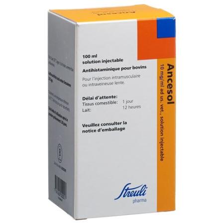 Ancesol Inj L&ouml;s 10 mg/ml ad us vet. bottle 100 ml - PrimeCare Global