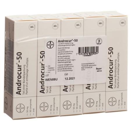 Androcur Tabl 50 mg 5 x 50 pcs - PrimeCare Global
