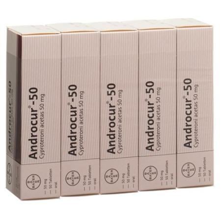 Androcur Tabl 50 mg 5 x 50 pcs - PrimeCare Global