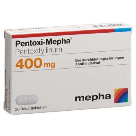 Pentoxi-Mepha Ret Tabl 400 mg 20 pcs - PrimeCare Global