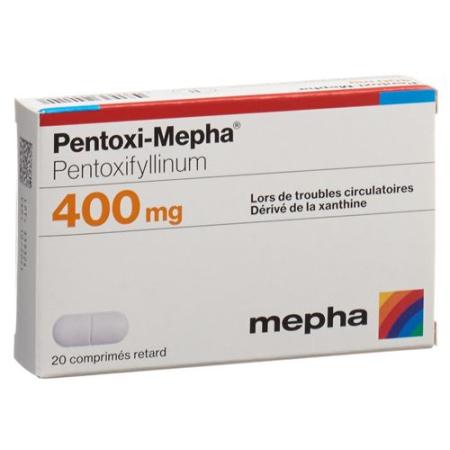 Pentoxi-Mepha Ret Tabl 400 mg 20 pcs - PrimeCare Global