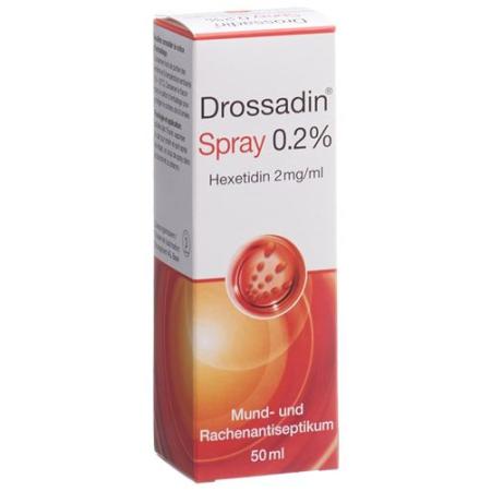 Drossadin spray solvent 0.2% glass bottle 50 ml - PrimeCare Global