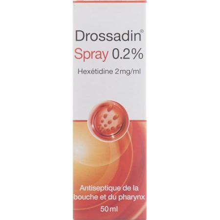 Drossadin spray solvent 0.2% glass bottle 50 ml - PrimeCare Global