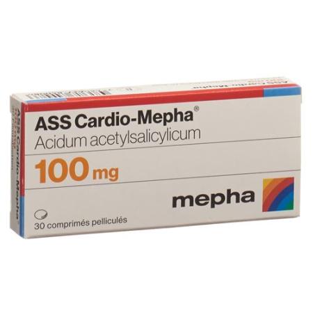 ASS Cardio-Mepha Filmtabl 100 mg 30 pcs - PrimeCare Global