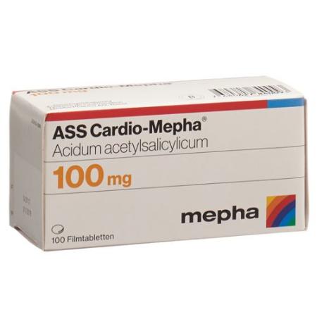 ASS Cardio-Mepha Filmtabl 100 mg 100 pcs - PrimeCare Global