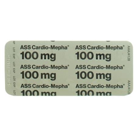 ASS Cardio-Mepha Filmtabl 100 mg 100 pcs - PrimeCare Global