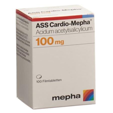 ASS Cardio-Mepha Filmtabl 100 mg Ds 100 pcs - PrimeCare Global