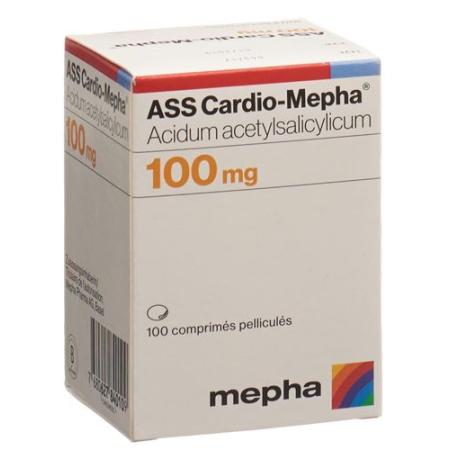 ASS Cardio-Mepha Filmtabl 100 mg Ds 100 pcs - PrimeCare Global