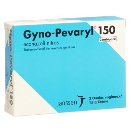 Gyno-Pevaryl 150 combination pack cream 15 g + ovula 3 pieces - PrimeCare Global
