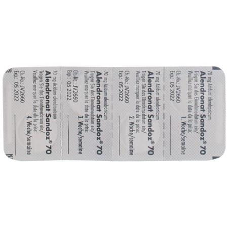 Alendronate Sandoz Filmtabl 70 mg 12 pcs - PrimeCare Global