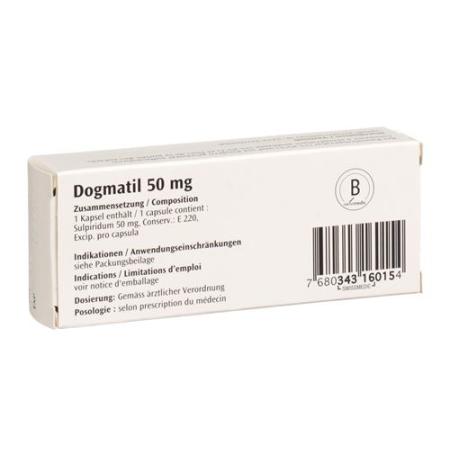 Dogmatil Kaps 50 mg 30 pcs - PrimeCare Global