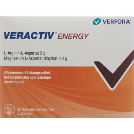 Veractiv Energy Brause Plv Btl 20 pcs - PrimeCare Global