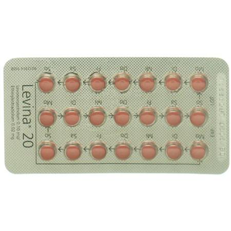 Levina 20 film tablets 6 x 21 pcs - PrimeCare Global