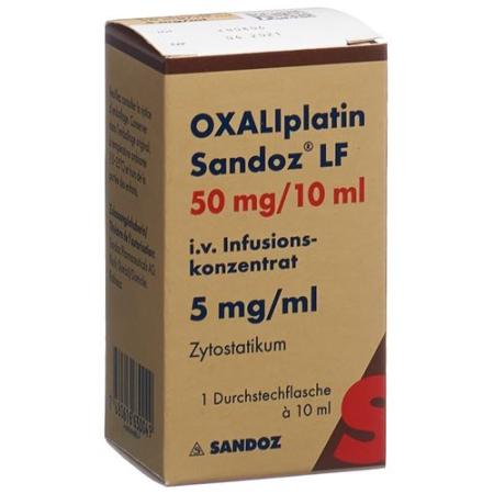 Oxaliplatin Sandoz LF Inf Conc 50mg/10ml Vial - PrimeCare Global