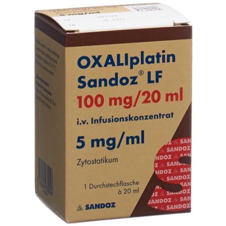 Oxaliplatin Sandoz LF Inf Conc 100mg/20ml Vial - PrimeCare Global