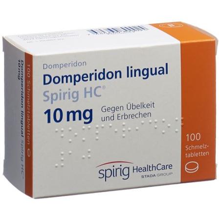 Domperidon lingual Spirig HC melting tablet 10 mg 100 pcs - PrimeCare Global