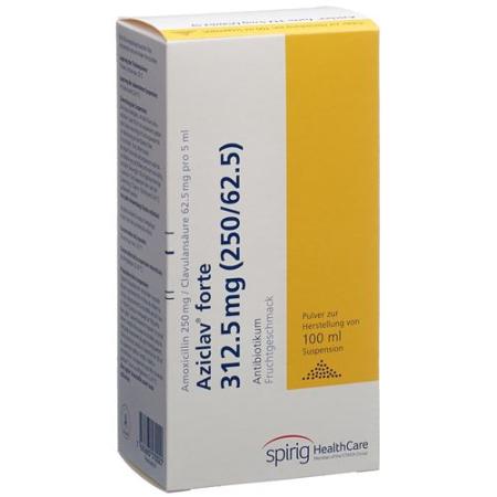 Aziclav forte Plv 312.5 mg zur Suspension Fl 100 ml - PrimeCare Global
