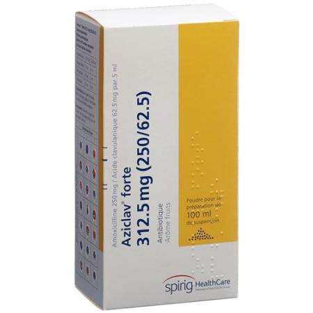 Aziclav forte Plv 312.5 mg zur Suspension Fl 100 ml - PrimeCare Global