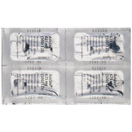 Aziclav 625 mg 20 Filmtabletten - PrimeCare Global
