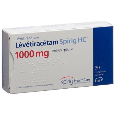 Levetiracetam Spirig HC 1000 mg 30 Filmtablets - PrimeCare Global